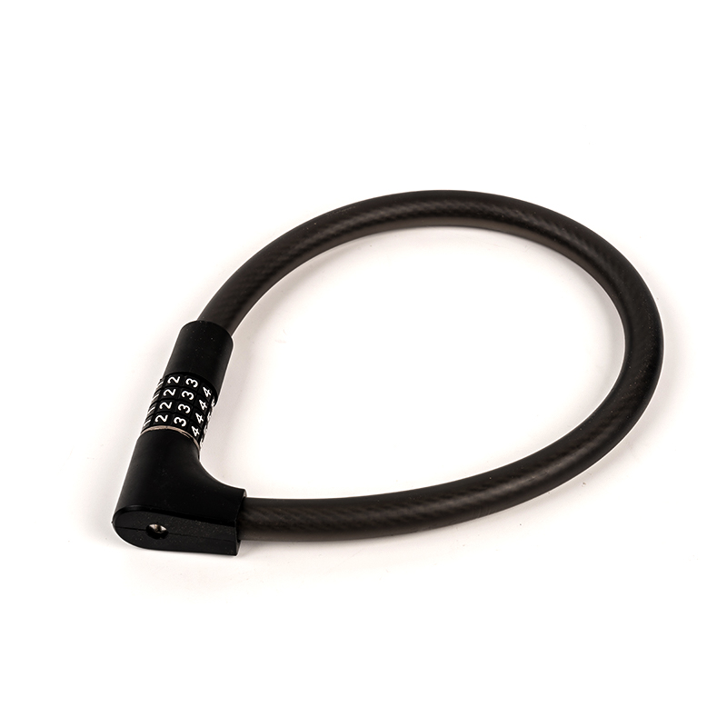 Dobleng anti-theft tensile at shear resistant coded steel cable lock