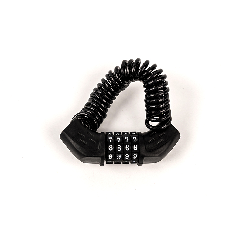 140cm Password Coil Rope Steel Cable Lock