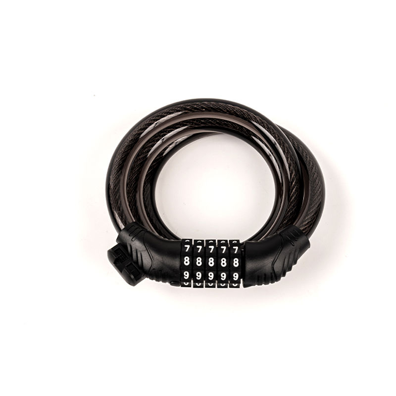 5-digit na password pulsator cable lock