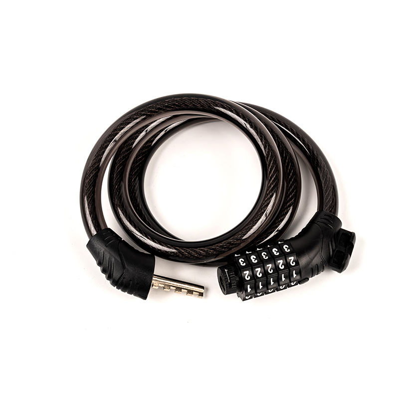 5-digit na password pulsator cable lock