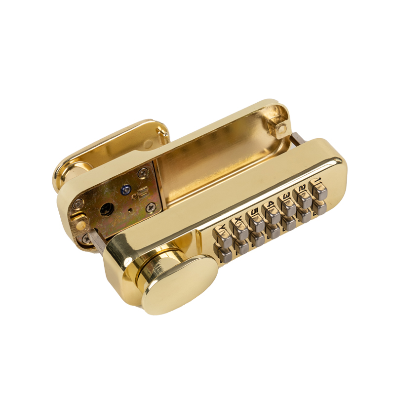 Madaling-sa-operasyon na pindutan ng lock ng pinto