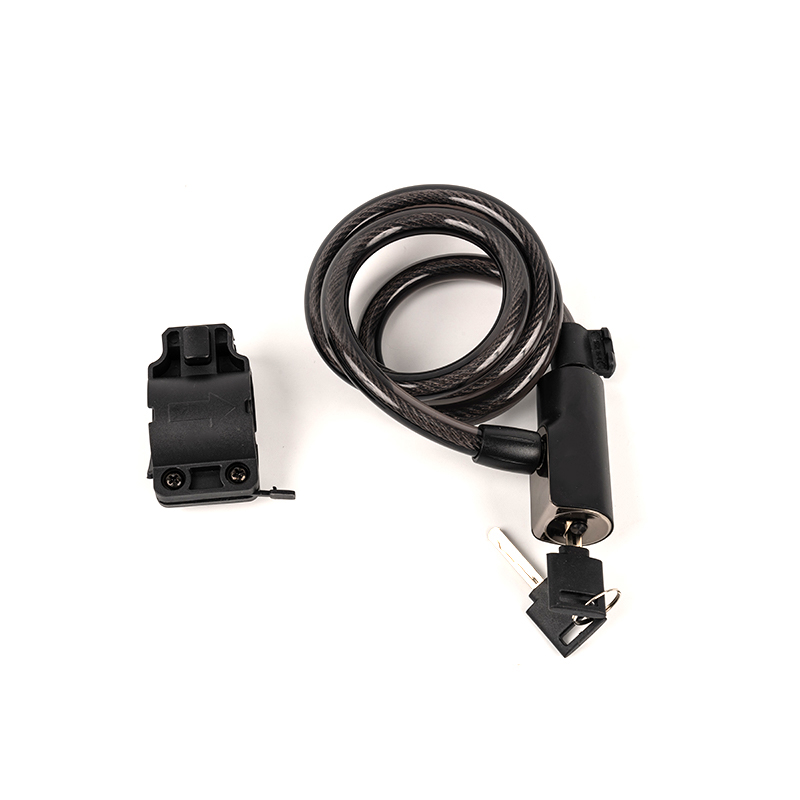 PVC Mataas na Lakas Anti-theft Steel Cable Lock