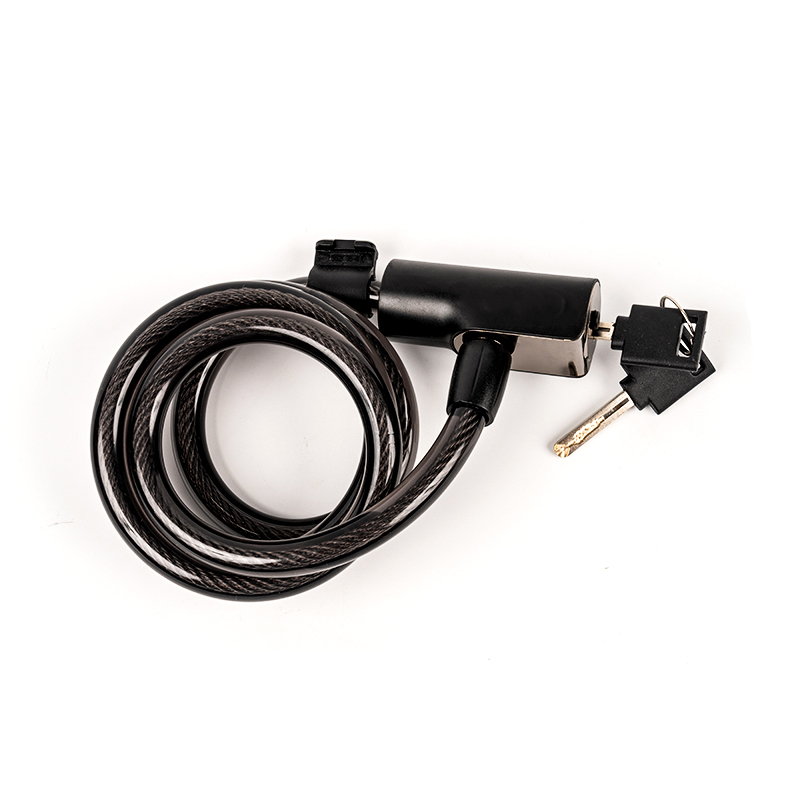 PVC Mataas na Lakas Anti-theft Steel Cable Lock