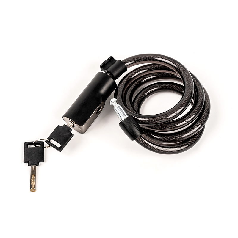 PVC Mataas na Lakas Anti-theft Steel Cable Lock