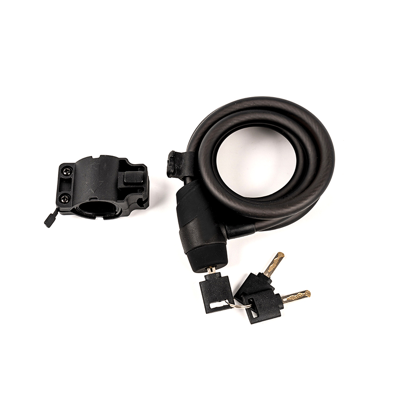 PVC Mataas na Lakas Anti-theft Steel Cable Lock