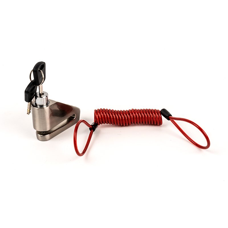 Portable lock body integrated disc preno lock